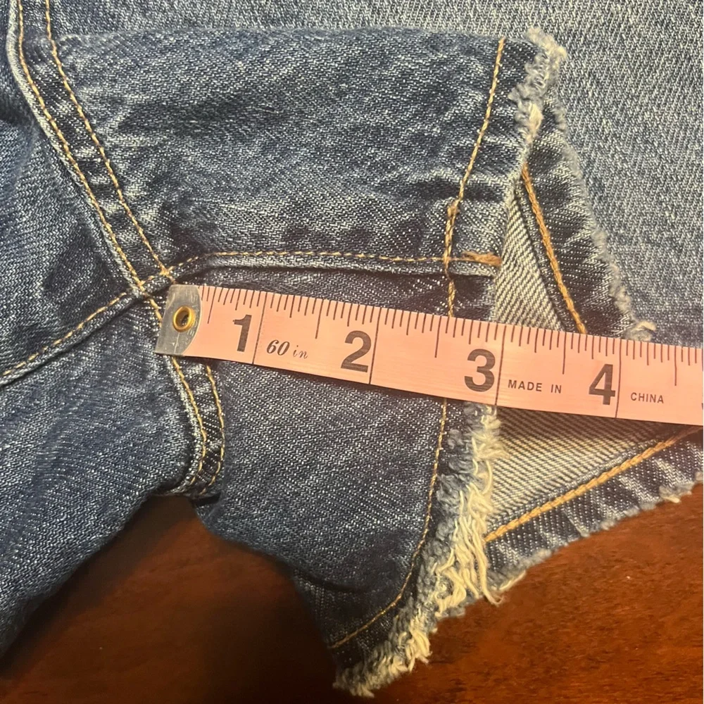 American Eagle Highest Rise 90s Boyfriend Pride Shorts- 10 - Picture 5 of 8